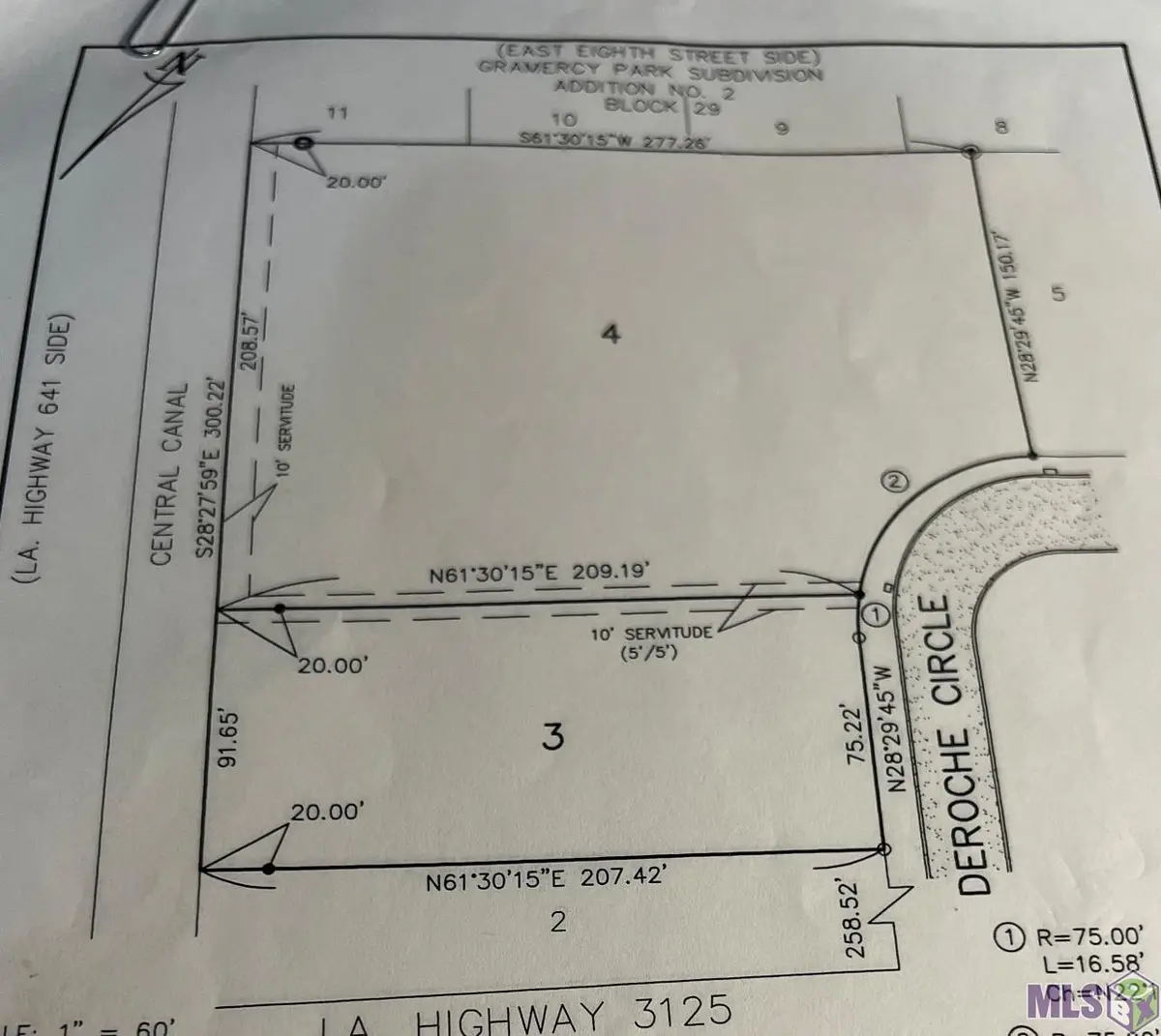 Lot (3&4) Deroche Road, Gramercy, LA 70052 - #1
