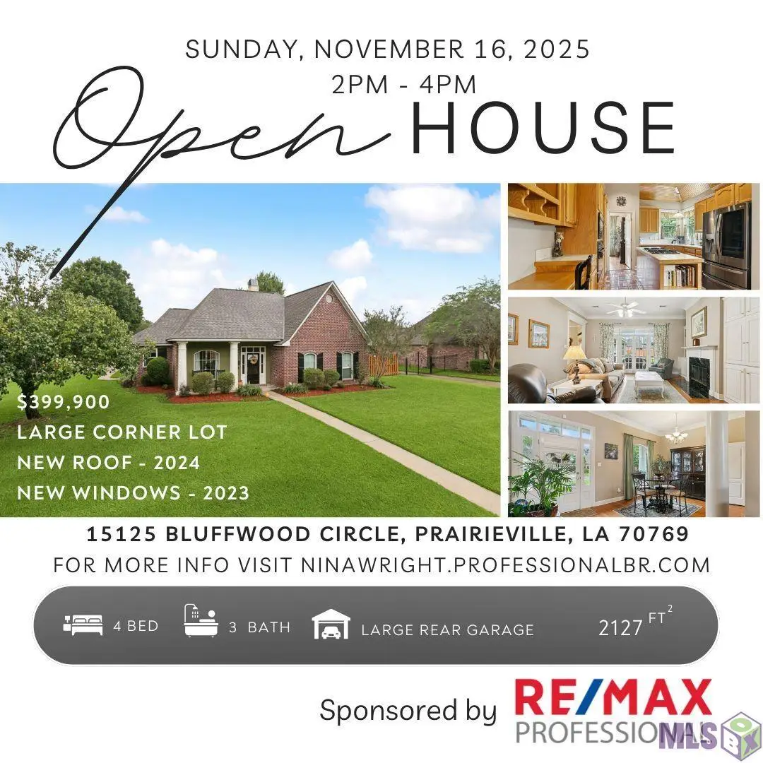 15125 Bluffwood Cir, Prairieville, LA 70769 - Image #1