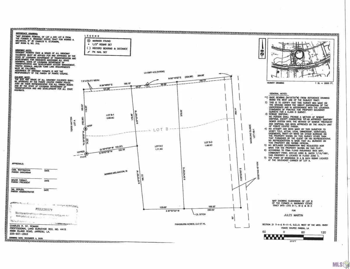 B-1 Patin Dyke Rd, Ventress, LA 70783 - Image #1