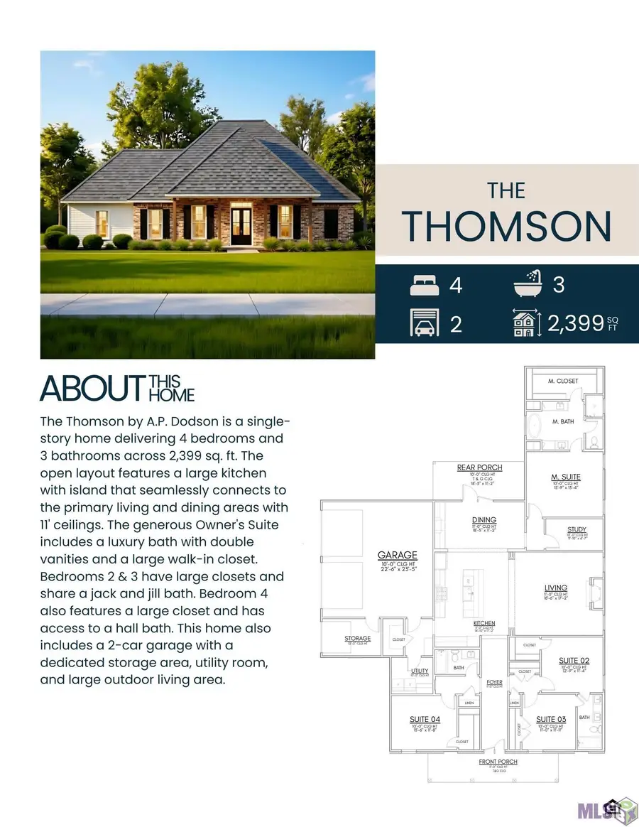 15952 J Baughman Aly, Walker, LA 70785 - Image #2