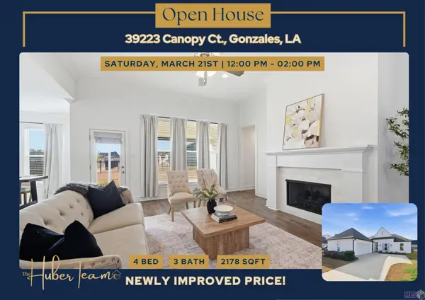 39223 Canopy Ct, Gonzales, LA 70737