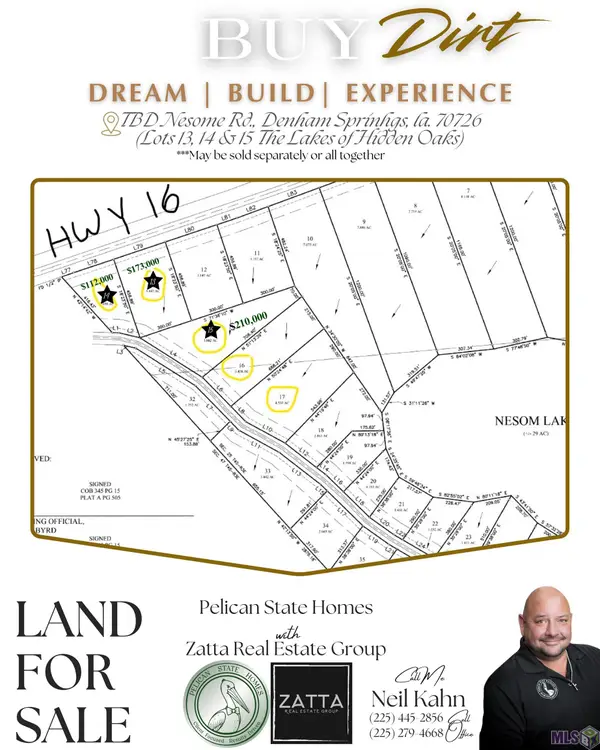 Lot 14 La Hwy 16, Denham Springs, LA 70706