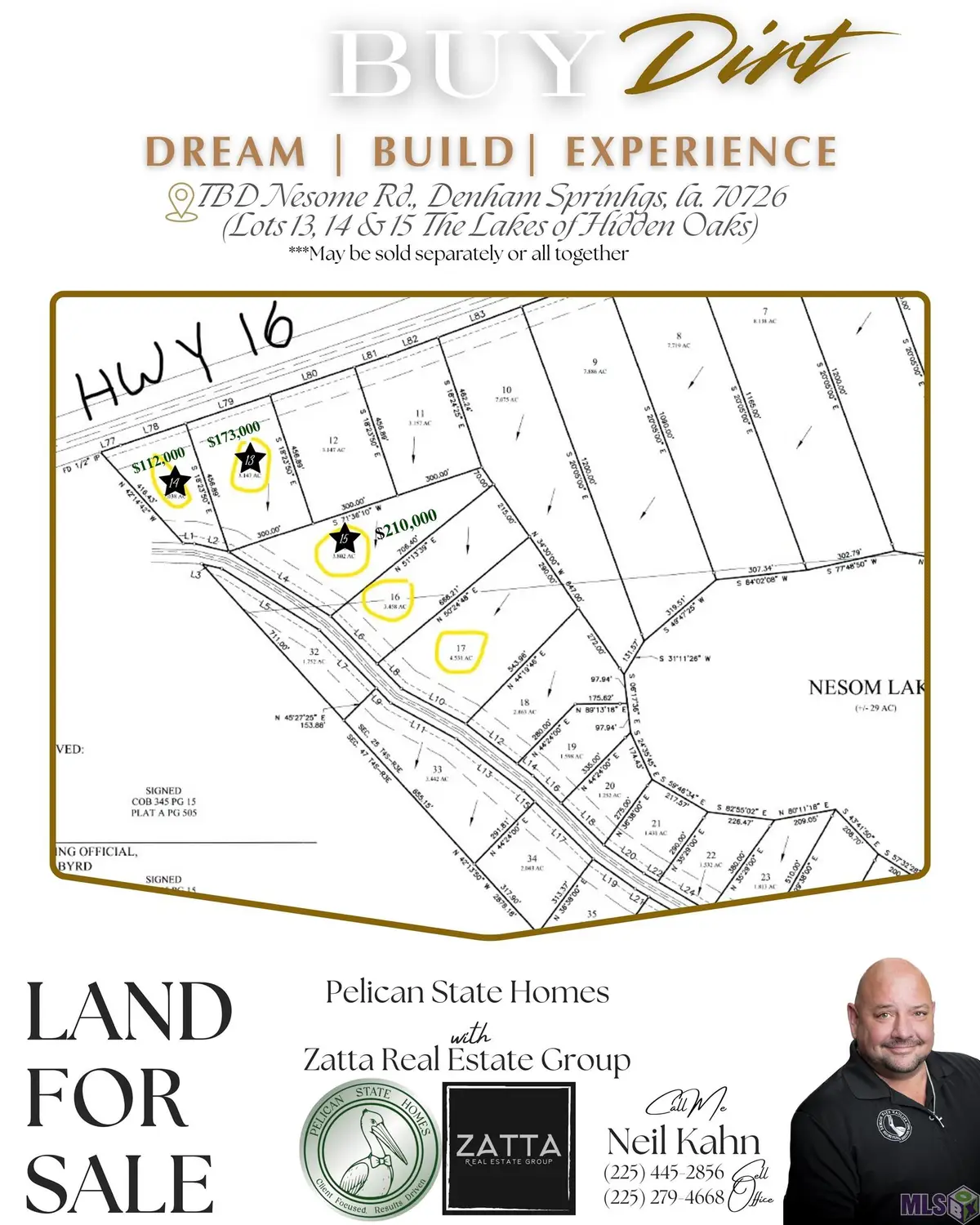 Lot 13 La Hwy 16, Denham Springs, LA 70706 - #1