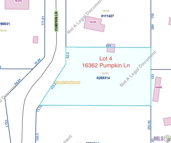 16362 Pumpkin, French Settlement, LA 70733