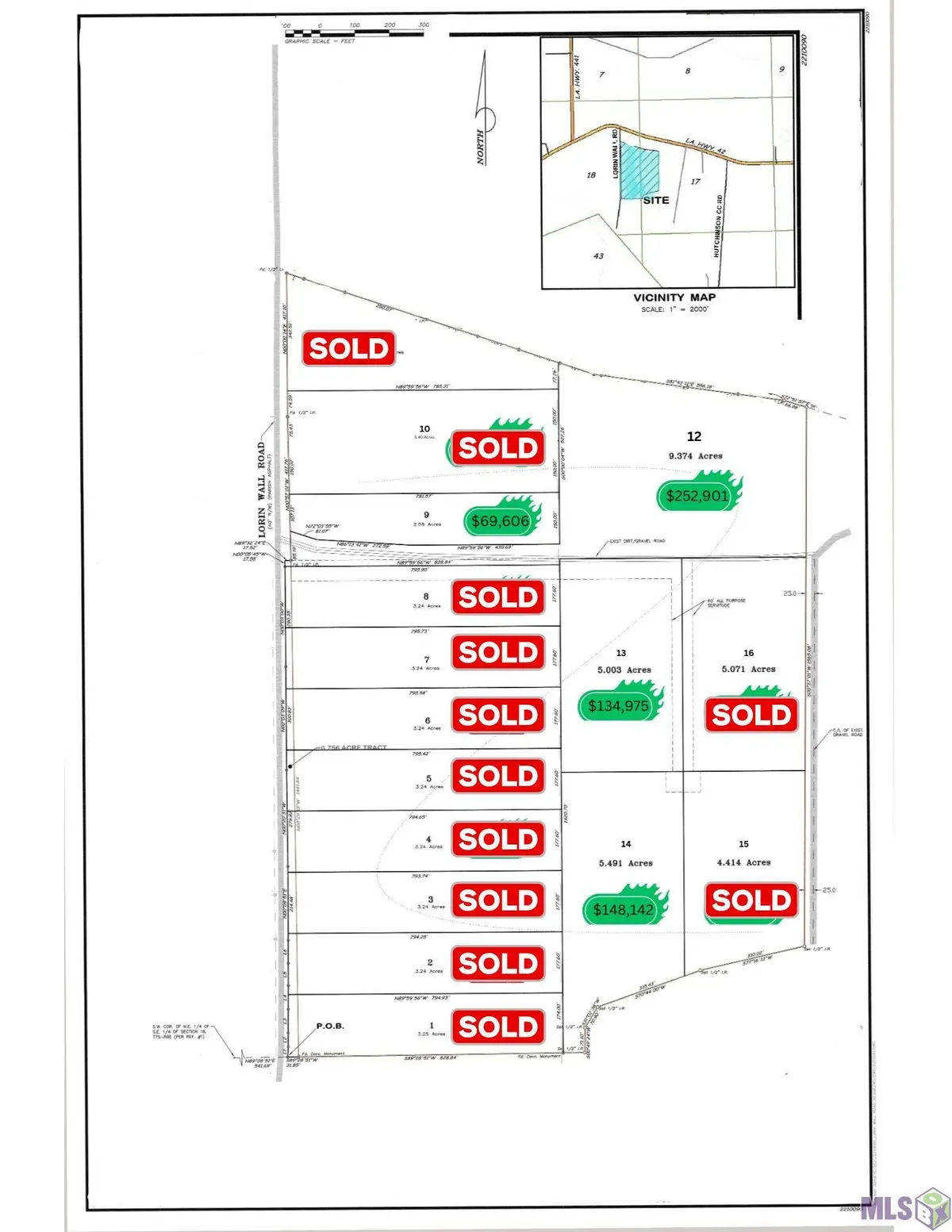 Tract 9 Lorin Wall Rd, Holden, LA 70744 - #1