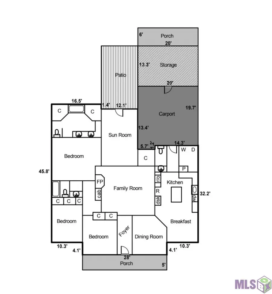 9757 Shiloh Ct, Denham Springs, LA 70726 - #2