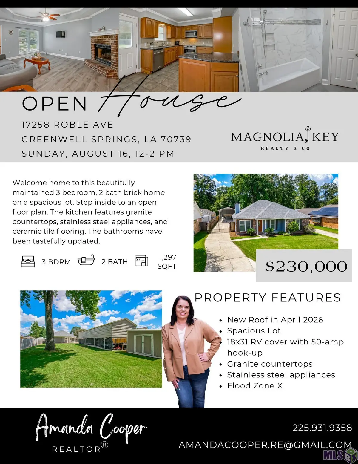 17258 Roble Ave, Greenwell Springs, LA 70739 - #1