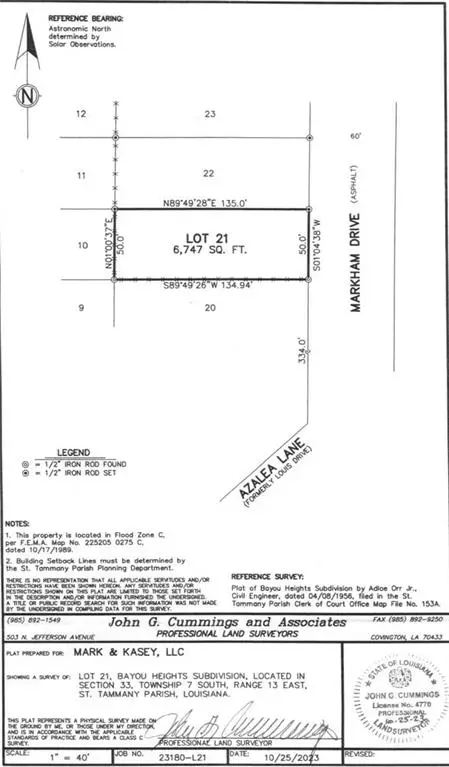 66313 Markham Drive, Lacombe, LA 70445