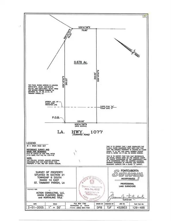LOT 21 Highway 1077 Highway, Covington, LA 70435 - Image #2