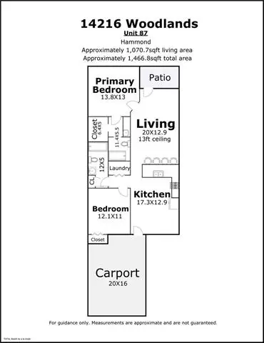 14216 Woodlands Drive #87, Hammond, LA 70401 - #3