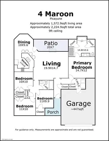 4 Maroon Drive, Picayune, MS 39466 - #2
