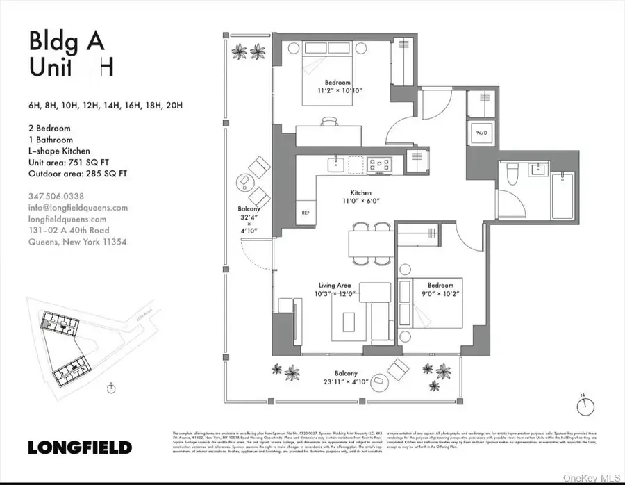 131-02A 40th Road #8H, Flushing, NY 11354 - #2