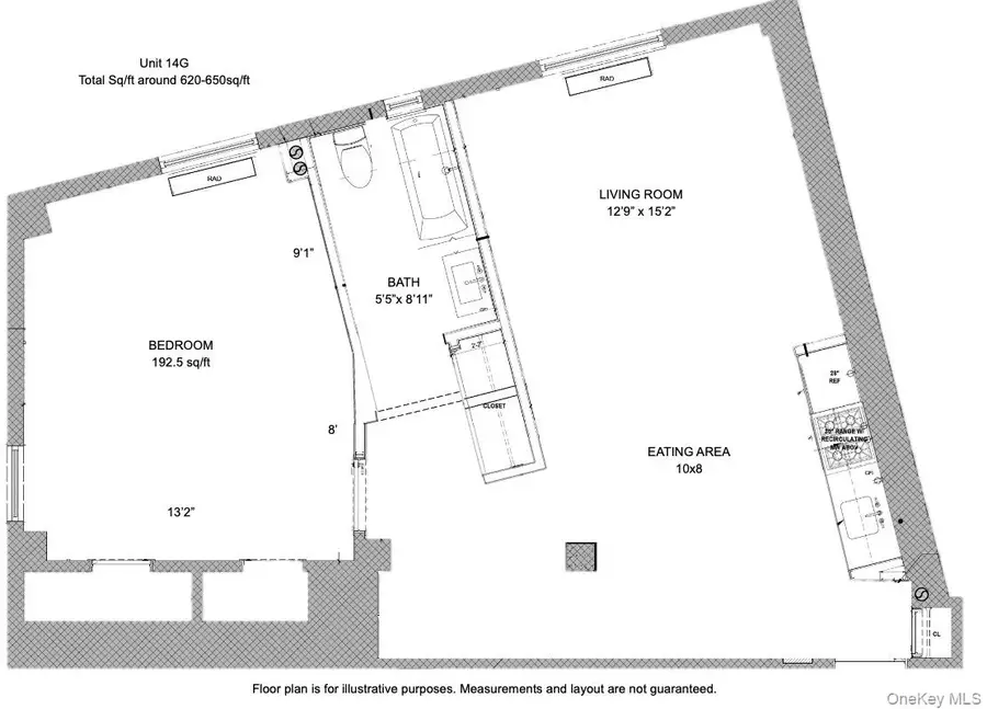 230 W 105th Street #14G, New York, NY 10025 - #2