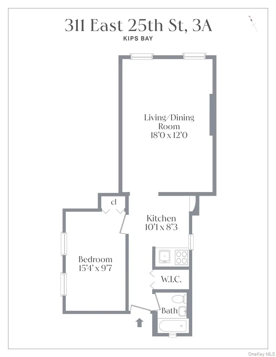 311 E 25th Street #3A, Manhattan, NY 10010 - #2