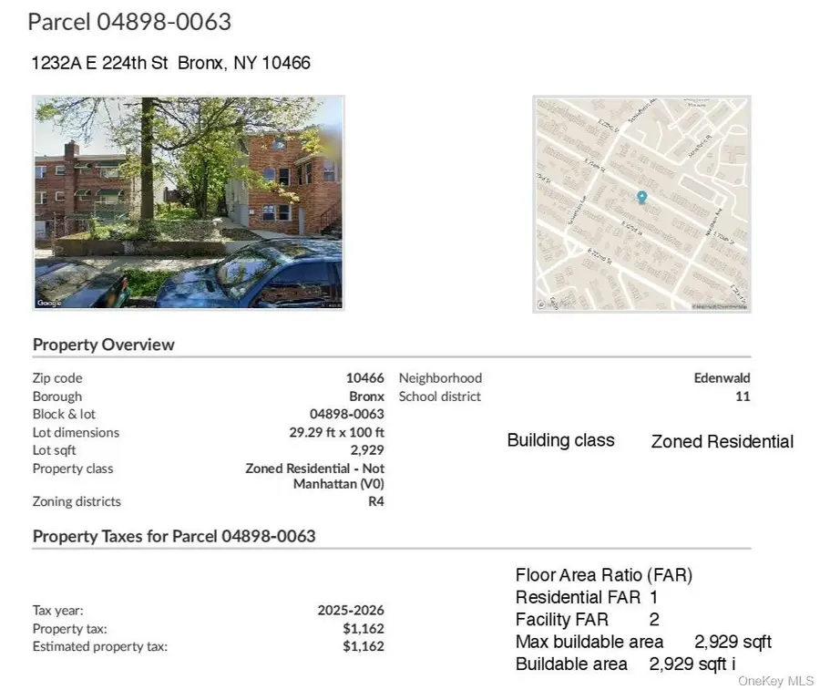 1232A 224th Street E, Bronx, NY 10466 - #2