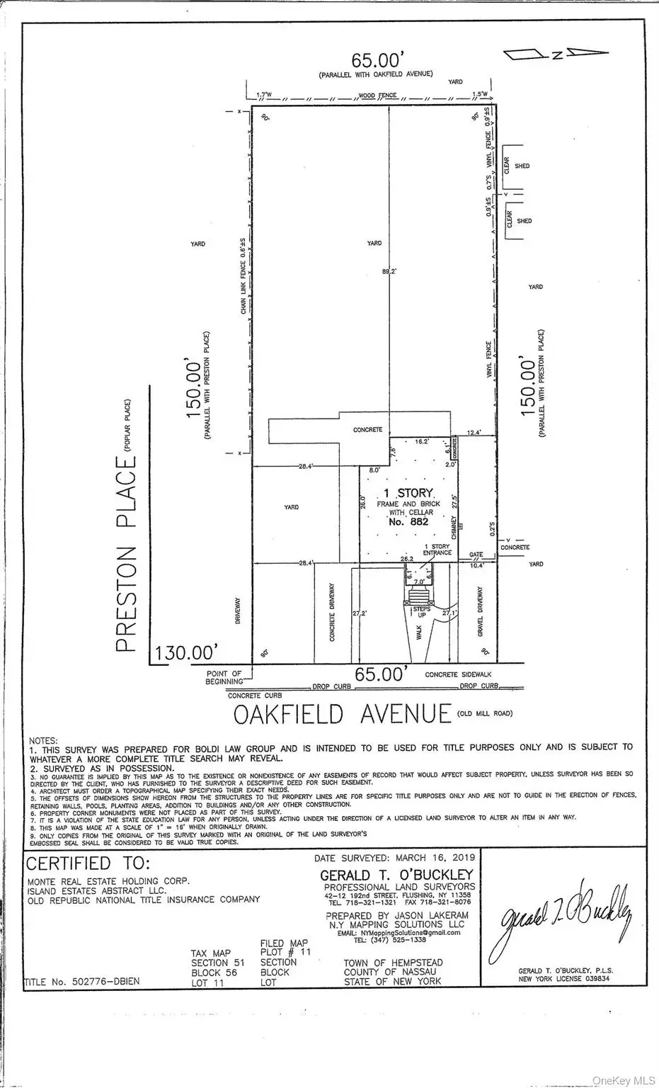 882 Oakfield Avenue, Wantagh, NY 11793 - #1