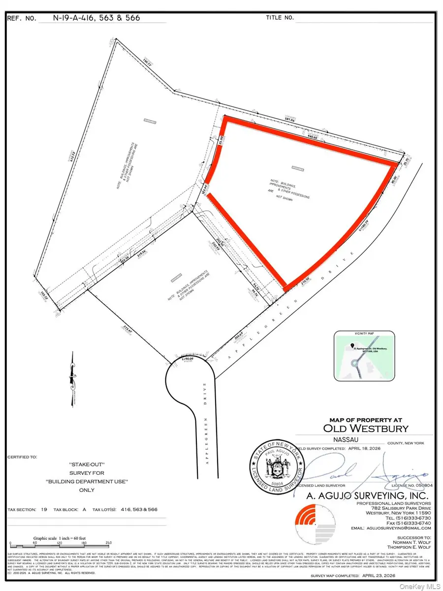 Parcel Lot 19 A 05630 Applegreen Drive, Old Westbury, NY 11568 - #2