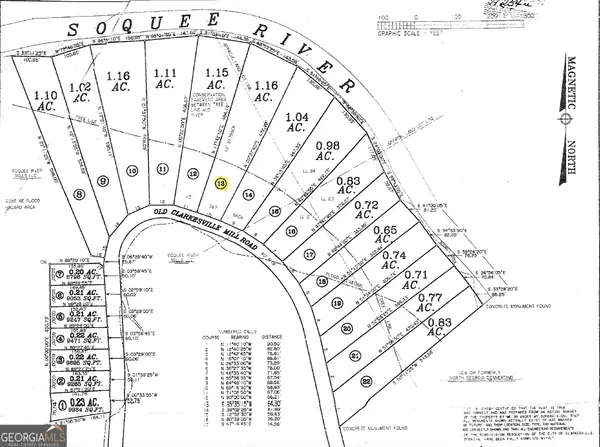 0 Old Clarkesville Mill Road #(LOT 13), Clarkesville, GA 30523