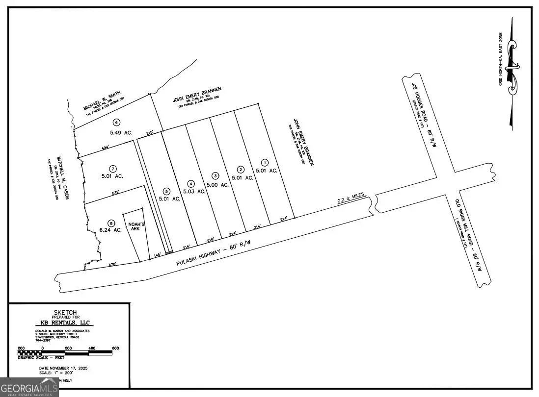 0 LOT 4 Pulaski Road, Statesboro, GA 30458 - Image #1
