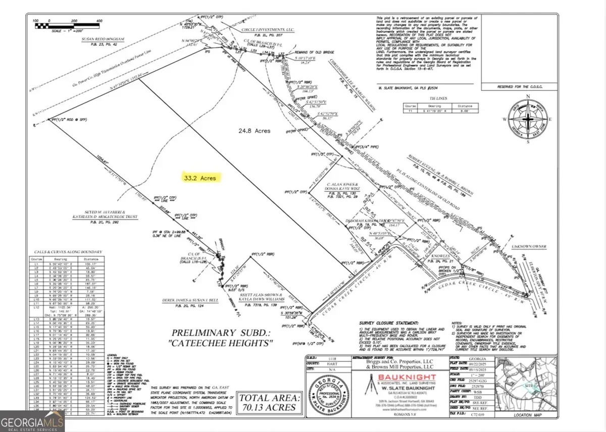 TRACT 1 Cedar Creek Circle, Hartwell, GA 30643 - Image #1