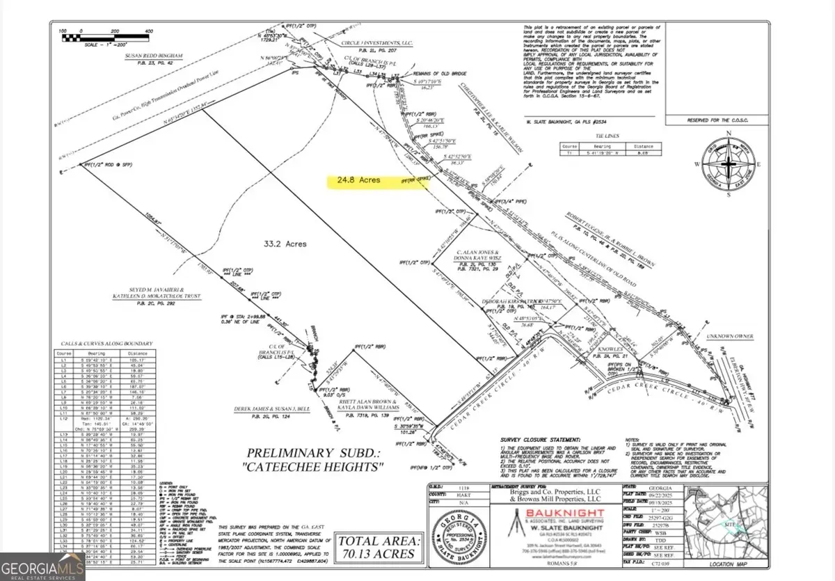 TRACT 2 Cedar Creek Circle, Hartwell, GA 30643 - Image #1