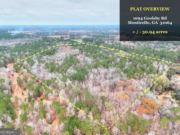 0 Goolsby Road, Monticello, GA 31064