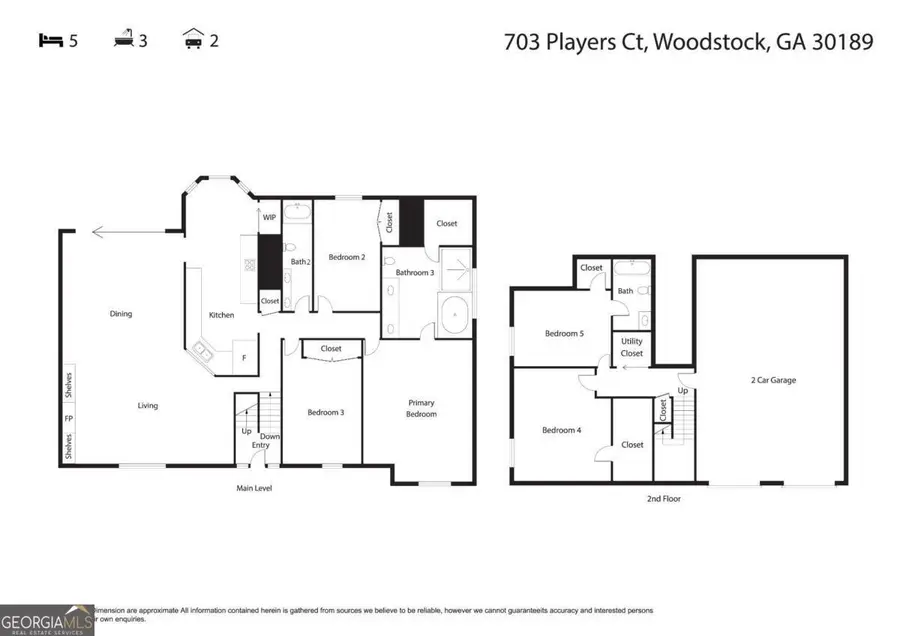 703 Players Court, Woodstock, GA 30189 - Image #2