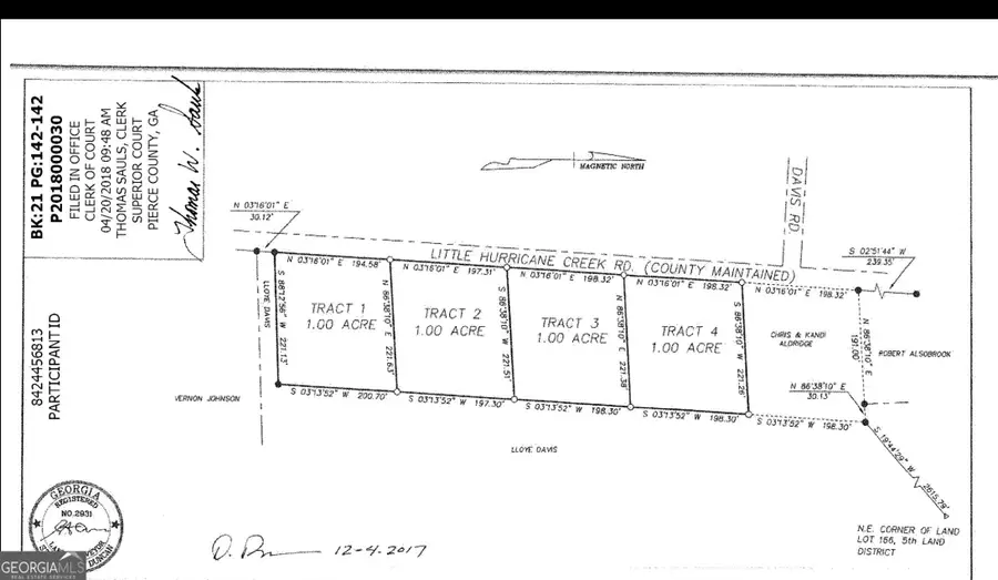 0 Tract 1 - Little Hurricane Creek Rd, Waycross, GA 31503 - Image #3
