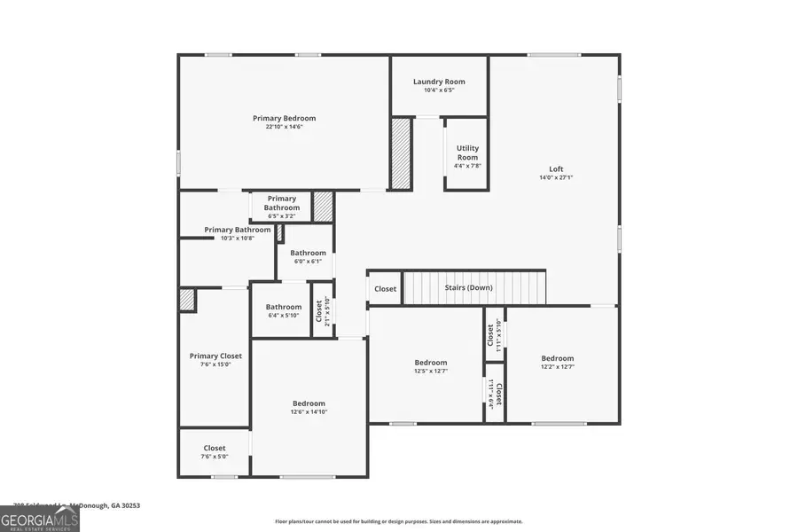 708 Feldwood Lane, McDonough, GA 30253 - #3