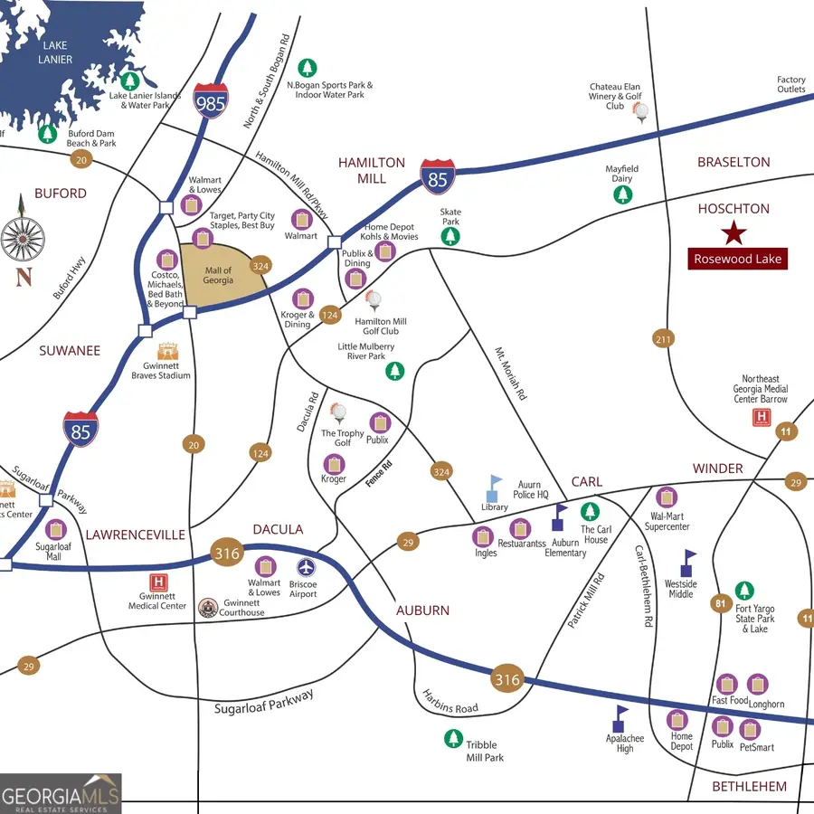 145 Rose Lake Court, Hoschton, GA 30548 - #2