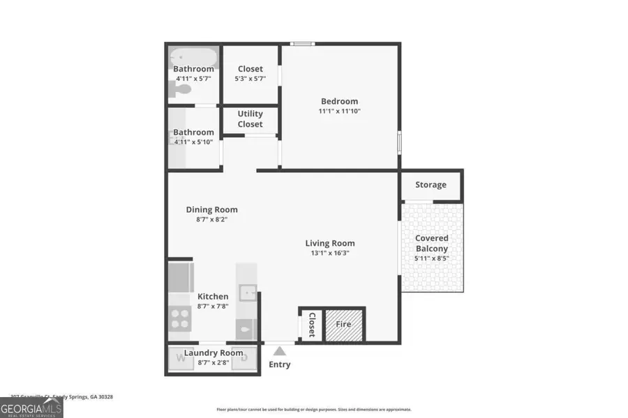 307 Granville Court #307, Atlanta, GA 30328 - #2