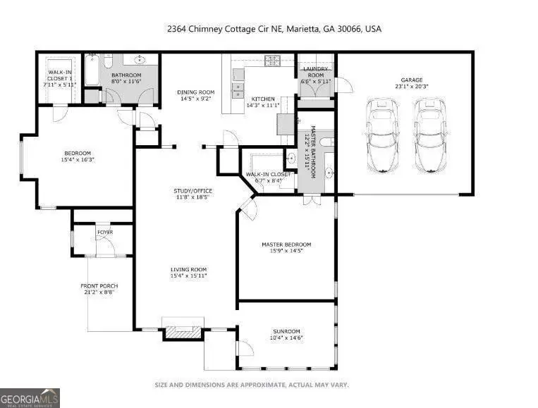 2364 Chimney Cottage Circle Ne, Marietta, GA 30066 - #3