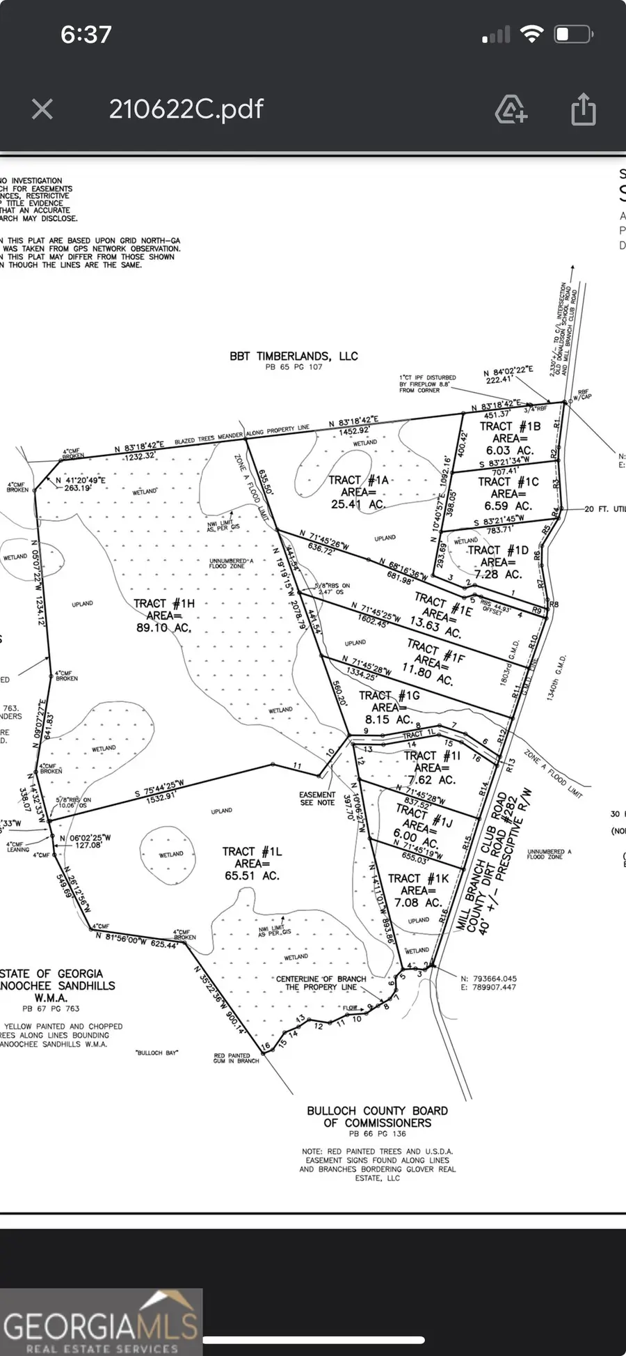 0 Mill Branch Club Rd 1g, Pembroke, GA 31321 - #2