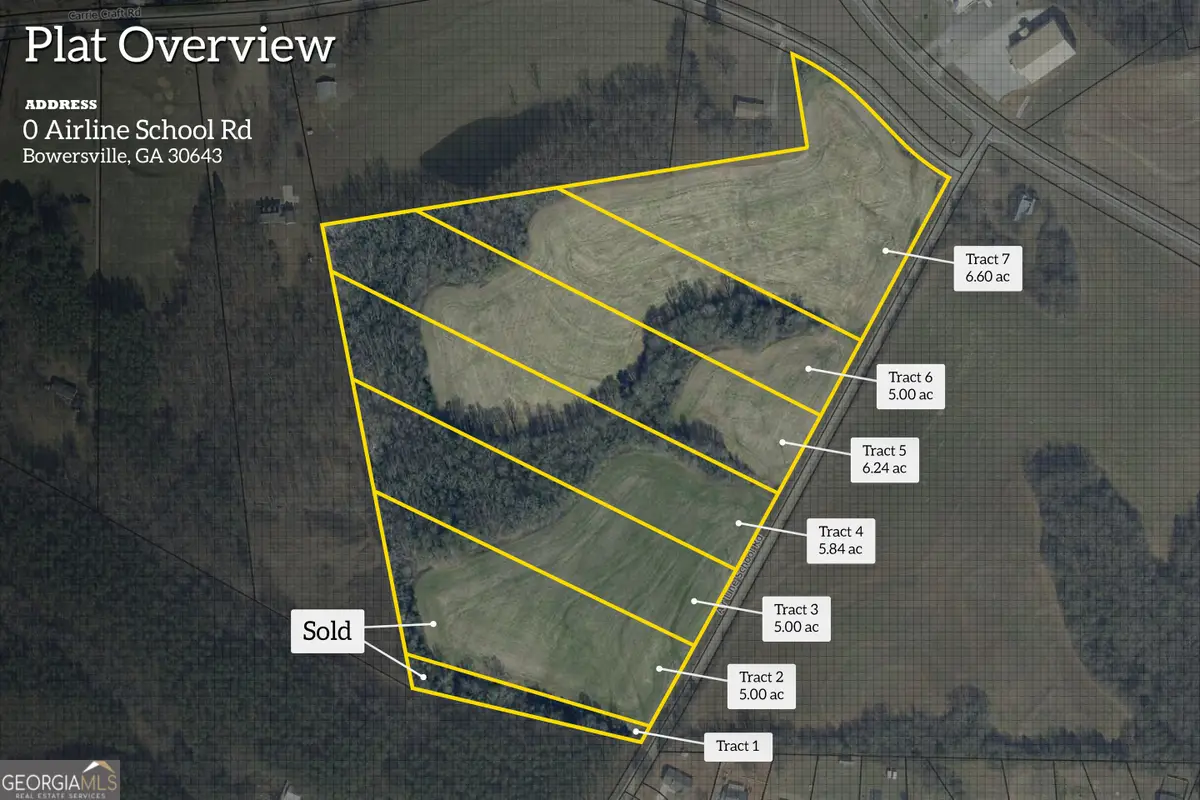 0 Airline School Road #TRACT 7, Bowersville, GA 30516 - #1