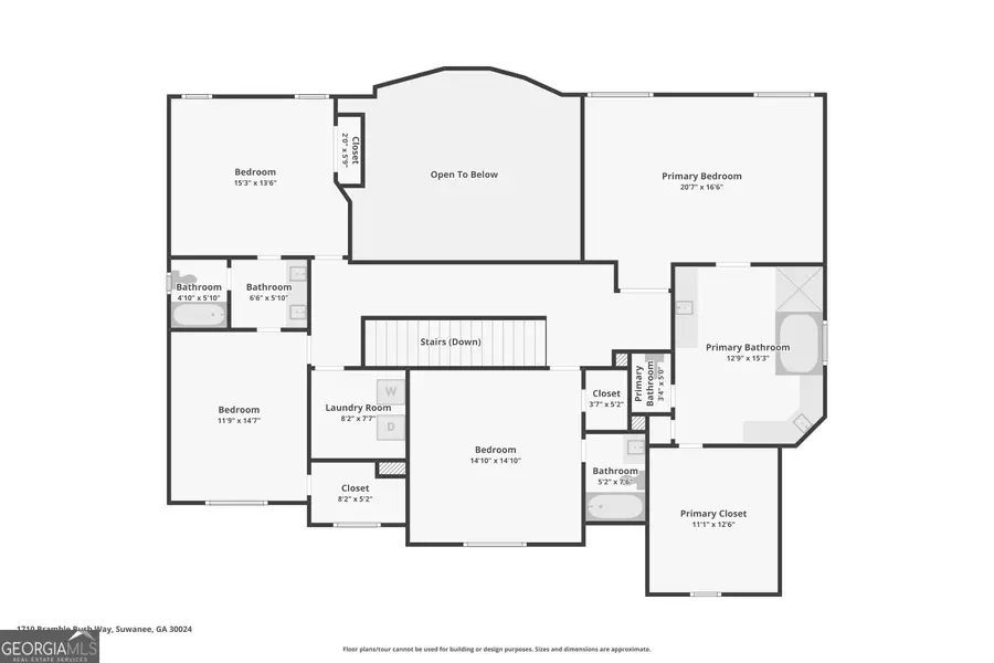 1710 Bramble Bush Way, Suwanee, GA 30024 - #2