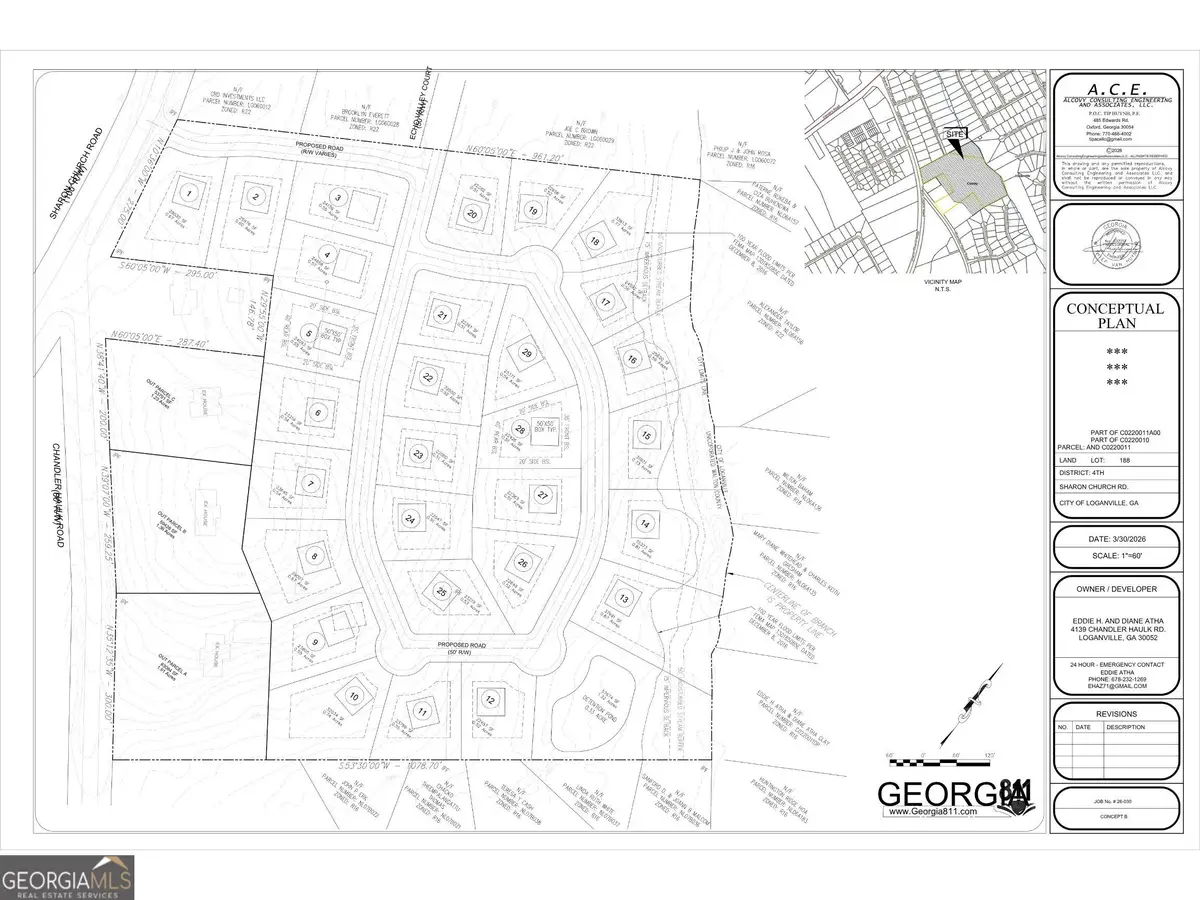 0 Sharon Church Road, Loganville, GA 30052 - #1