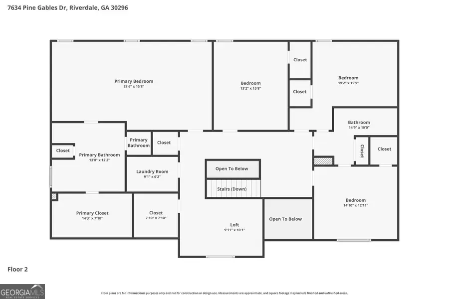 7634 Pine Gables Drive, Riverdale, GA 30296 - #2
