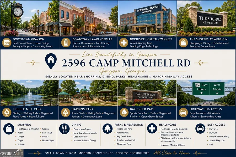2596 Camp Mitchell Rd Lot 5, Grayson, GA 30017 - #2