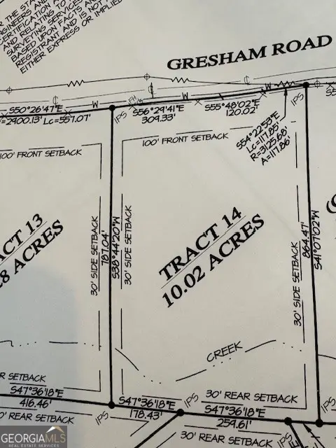 LOT 14 Gresham, Zebulon, GA 30295