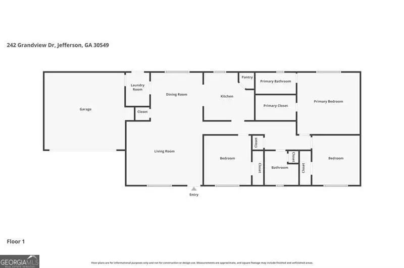 242 Grandview Drive, Jefferson, GA 30549 - #2