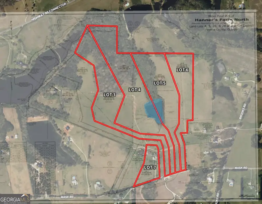 LOT 3 Mask Road - Hanner's Farm North, Brooks, GA 30205 - #2