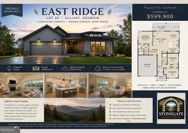 LOT 32 East Ridge Ln, Ellijay, GA 30536
