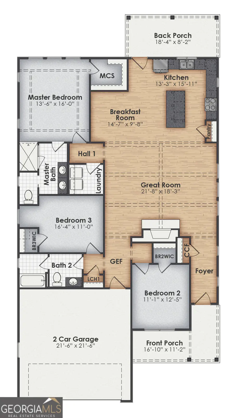 133 Chinaberry Street, Pine Mountain, GA 31822 - #2