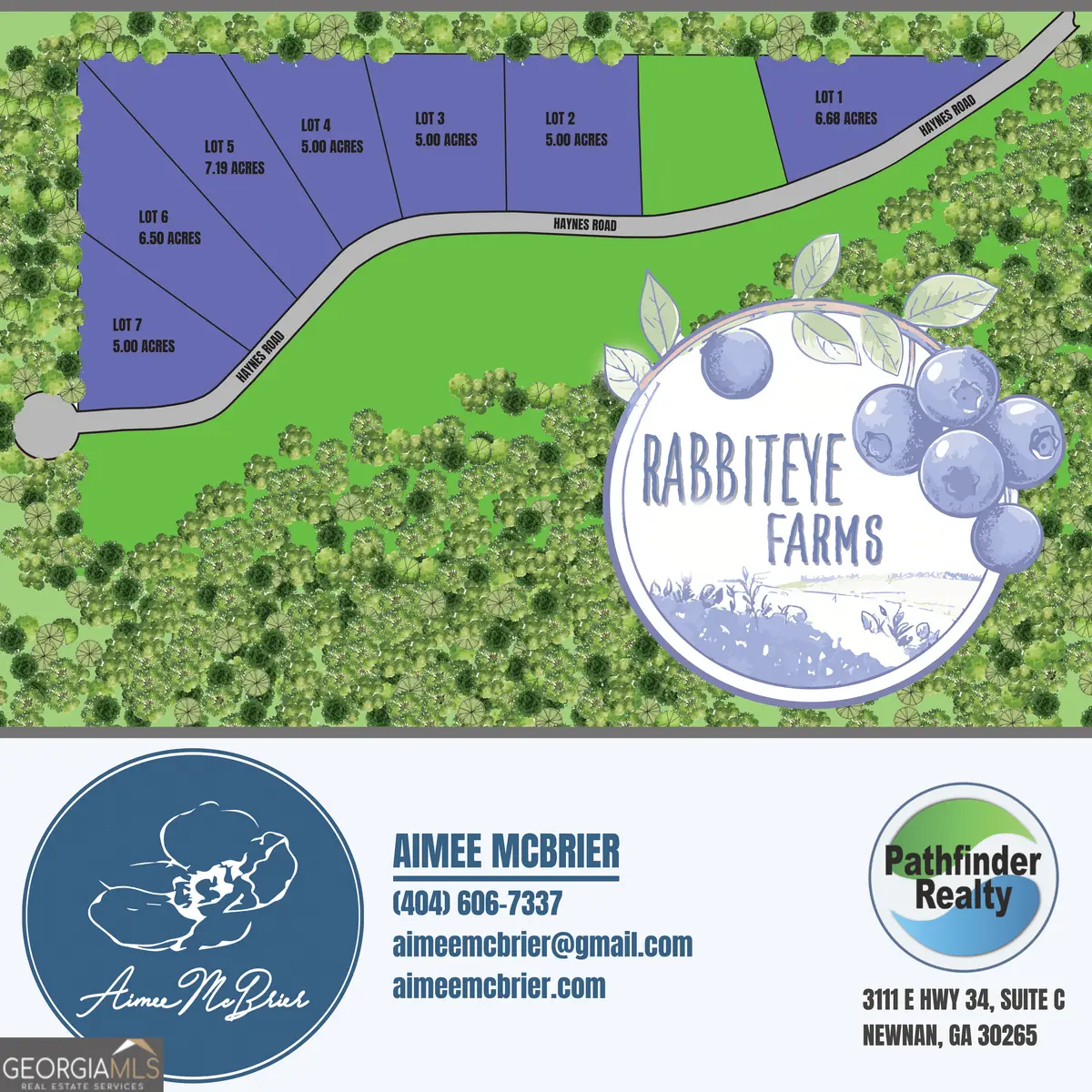 LOT 5 Haynes Road, Moreland, GA 30259 - #1