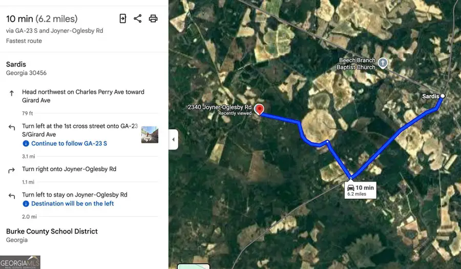 2340 Joyner Oglesby Rd. (lot 2), Sardis, GA 30456 - #3