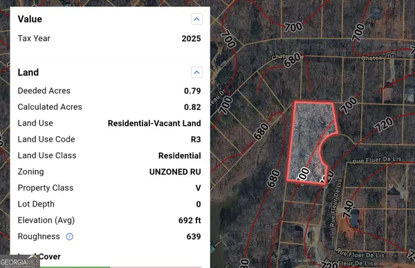 LOT 92 Rue Fieur De Lis, Lavonia, GA 30553