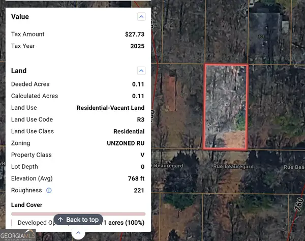 LOT 12 Rue Beauregard, Lavonia, GA 30553