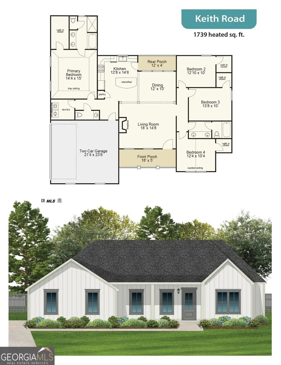 6323 Keith Road, Hogansville, GA 30230 - #2