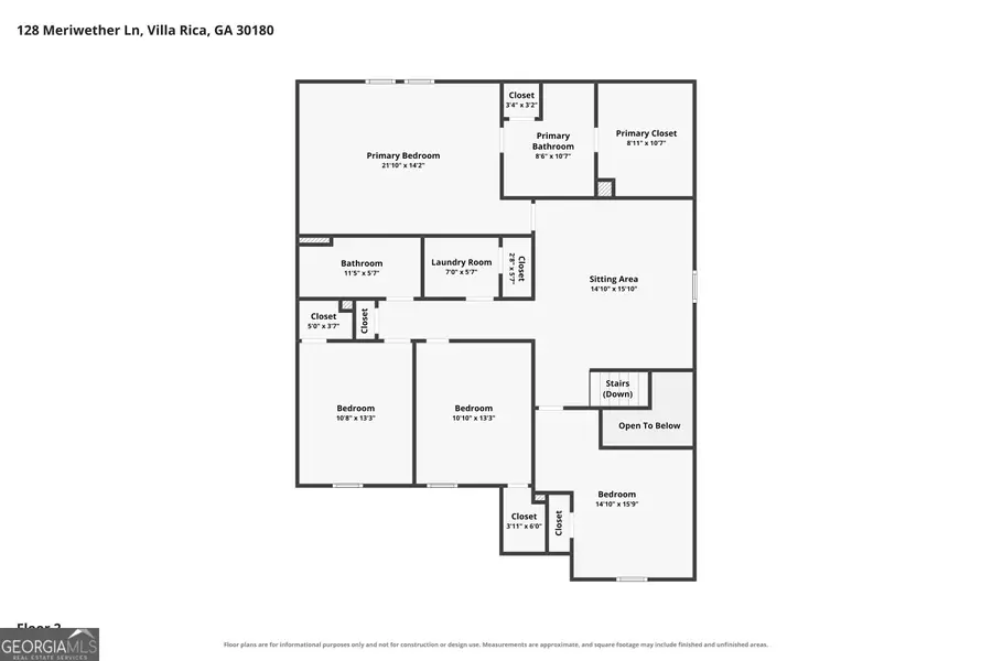 128 Meriwether Lane, Villa Rica, GA 30180 - #3