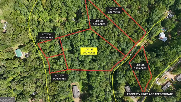 LOT 182 Hillside Drive, Clarkesville, GA 30523
